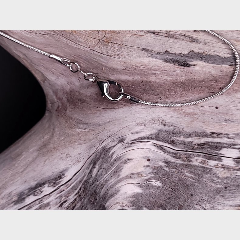 Halsk�de i 925 s�lv, slange